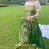 Fairycore Amiable Summer Vintage Lace Short Sleeve Dress 1
