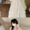 Softie Winter VIntage Lace Patchwork Princess One Piece Fairycore Dress 4