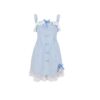 Fairycore Lolita Kawaii Split Bow Designer Lace Sweet Mini Dress 3