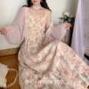 Amiable Elegant Floral Fairy Strap Sexy Dress 5