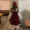 Gentle Lolita Patchwork Fairycore Sweet Party Bow Kawaii Dress 11